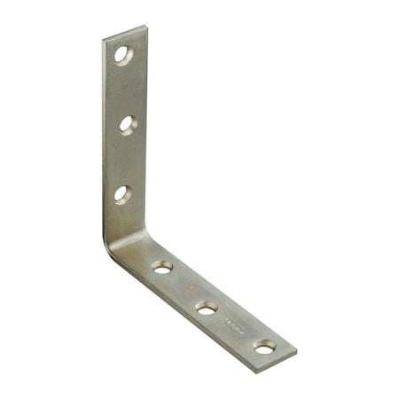 National Hardware National Hardware 5 in. H X 1 in. W X 0.16 in. D Zinc-Plated Steel Inside Corner Brace N220-152
